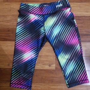 Fila running capris
